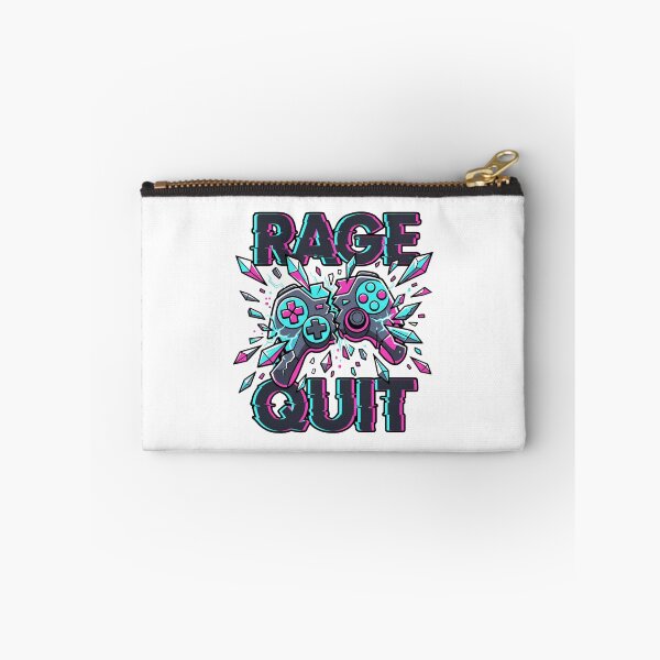 Item preview, Rage Quit Broken Controller Neon Glitch Gamer designed and sold by MarCinu Art.