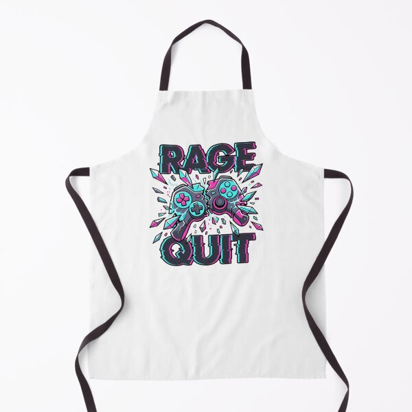 Item preview, Rage Quit Broken Controller Neon Glitch Gamer designed and sold by MarCinu Art.