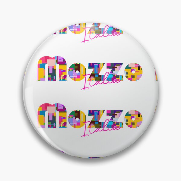 Item preview, Mozzo, Bergamo, Italy, Italia, colorful typography design for travellers designed and sold by Wanderful-roads.