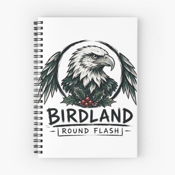 Aperçu de l'œuvre Birdland Round Flash créée et vendue par PhillySportz.