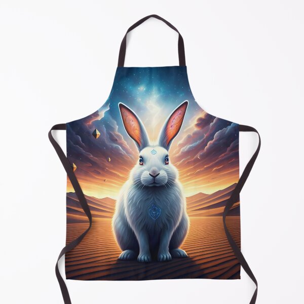 Item preview, Surreal Bunny Art on Sands Shifting at the Edge of the Universe designed and sold by Fanta-sticky.