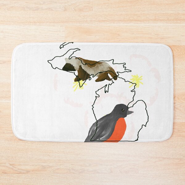 Item preview, Michigan- Overlap Version designed and sold by EmberGlowPress.