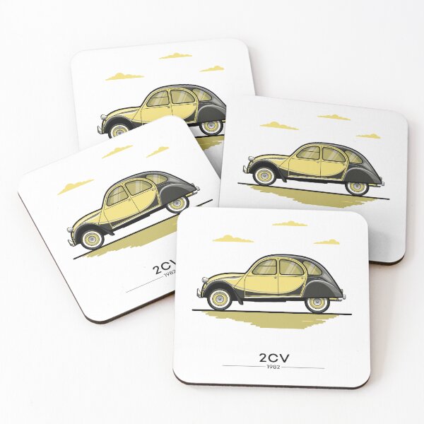 Item preview, Vintage Car Club  2CV Art designed and sold by PrintCarClub.