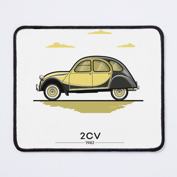 Item preview, Vintage Car Club  2CV Art designed and sold by PrintCarClub.