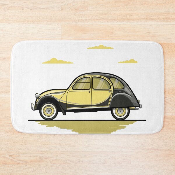 Item preview, Vintage Car Club 2CV Art designed and sold by PrintCarClub.