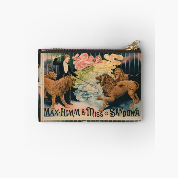 Item preview, Max Himm Lion Tamers Circus Advertisement designed and sold by artofuniverse.