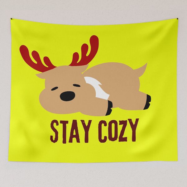 Item preview, Cute Reindeer Stay Cozy Winter - Christmas Holiday Gift designed and sold by stormk10.