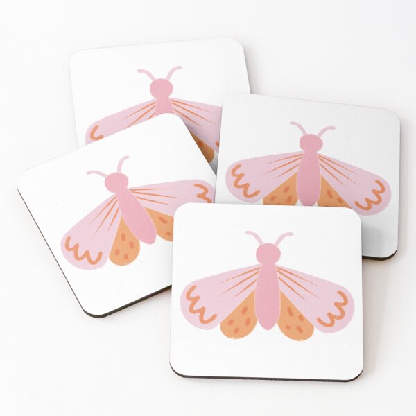 Item preview, Pink and Orange Moth designed and sold by winterpumpkin.