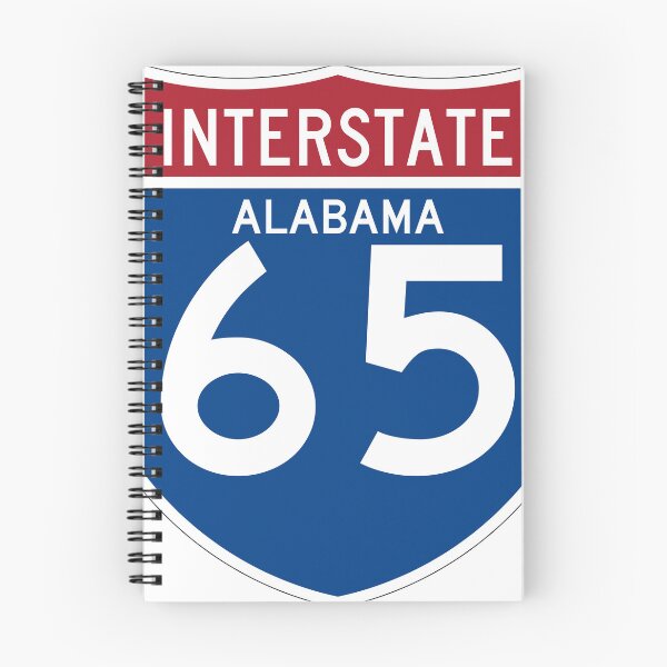 Item preview, Alabama Interstate 65 – Vintage I-65 Highway Road Sign designed and sold by NewNomads.
