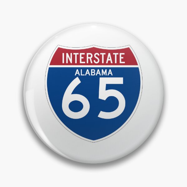 Item preview, Alabama Interstate 65 – Vintage I-65 Highway Road Sign designed and sold by NewNomads.
