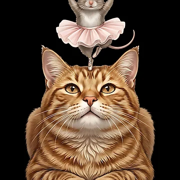 Artwork thumbnail, Cat and Mouse by ReneMM