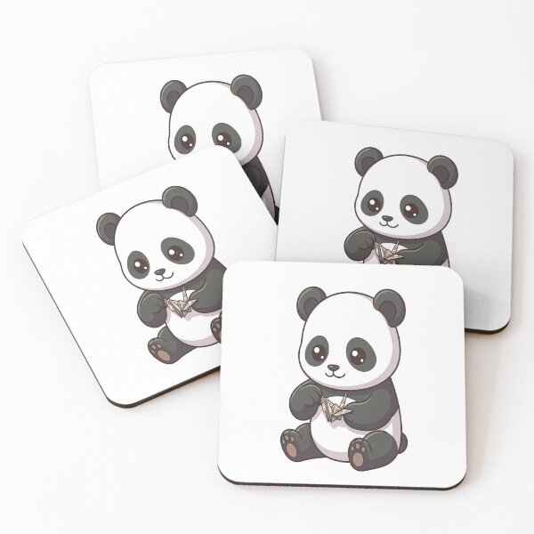 Item preview, Cute Panda Folding Origami Crane designed and sold by Ella_Sketch.