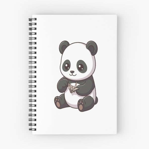 Item preview, Cute Panda Folding Origami Crane designed and sold by Ella_Sketch.