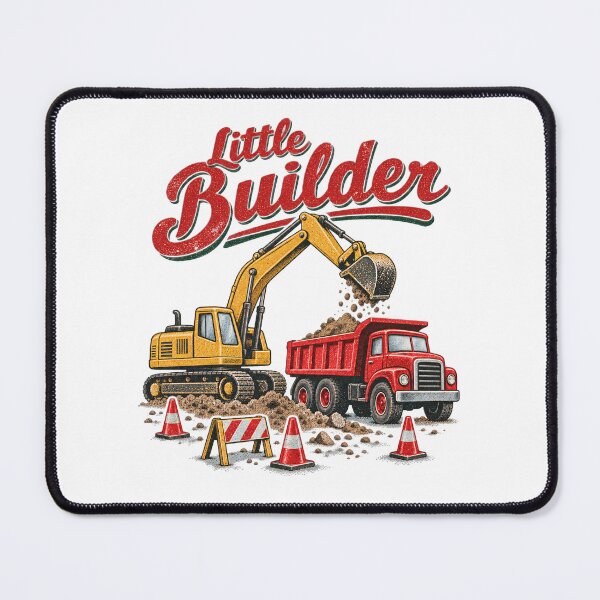 Item preview, Little Builder Excavator and Dump Truck designed and sold by Watercolorsart.