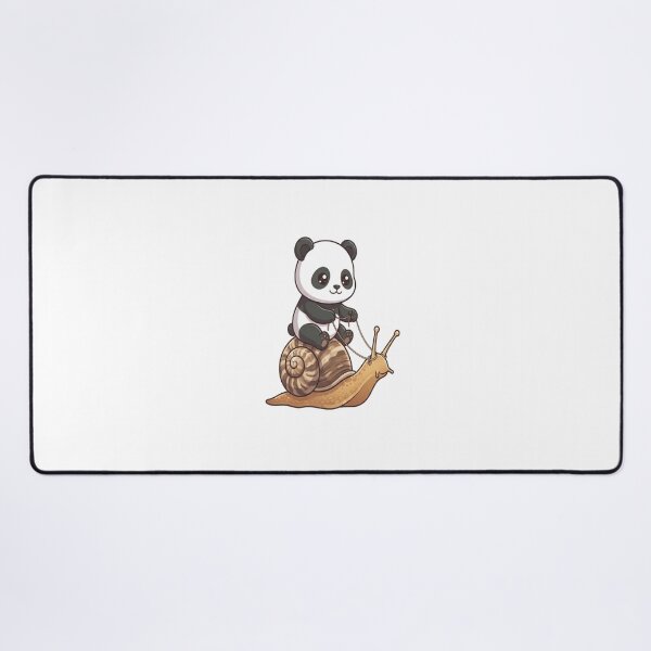 Item preview, Cute Panda Riding Giant Snail designed and sold by Ella_Sketch.