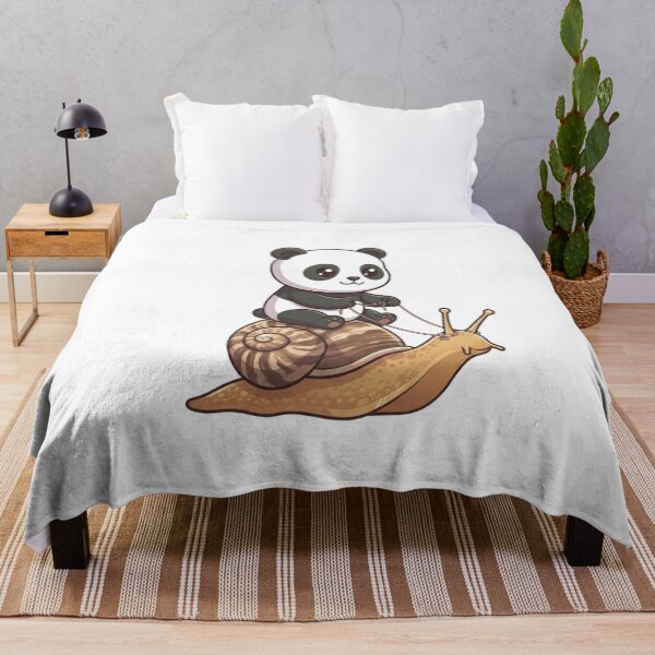 Item preview, Cute Panda Riding Giant Snail designed and sold by Ella_Sketch.