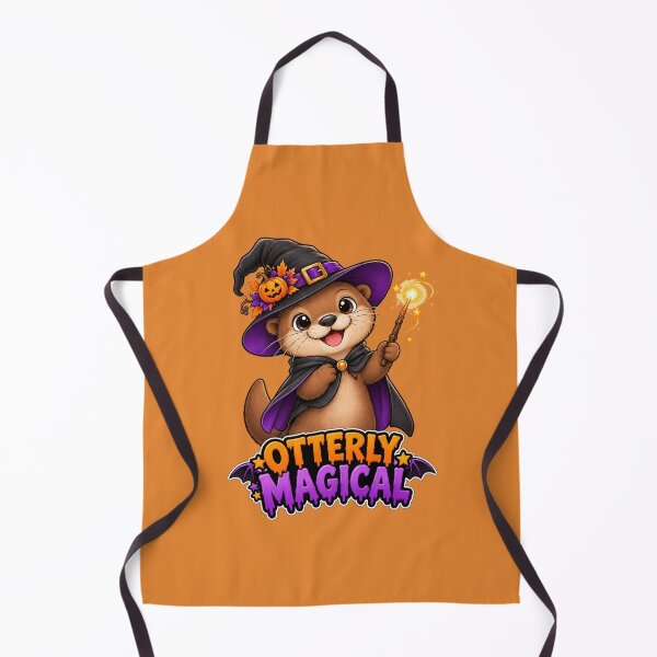 Item preview, Funny Otter Meme Collection - Otterly Magical Cute Halloween Witch Otter designed and sold by MiraLumeStudio.