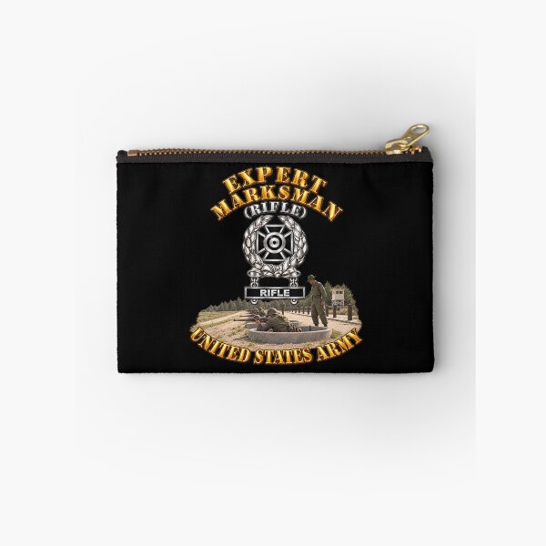 Item preview, Army - Marksman - Expert - Rifle - Range Cement Foxholes - 3D - Transparent designed and sold by Military Insignia Products.