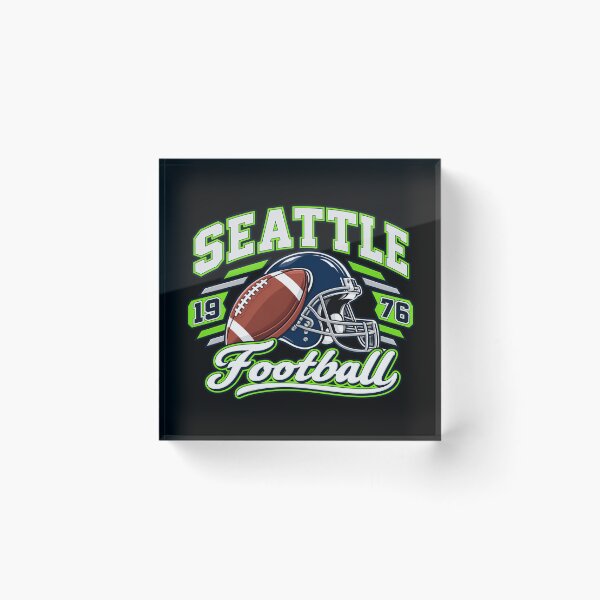 Item preview, Seattle 1976 Football Helmet Classic Vintage Style designed and sold by choudane.