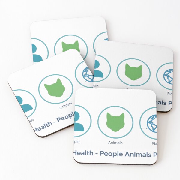 Item preview, One Health People Animals Planet Minimal Educational Vet designed and sold by ReginaNunn.