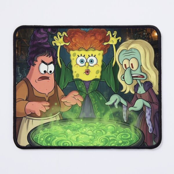 Item preview, Hocus Pocus SpongeBob SquarePants designed and sold by LadyCartoon.