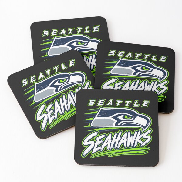 Item preview, Seattle Seahawks Eagle Head with Motion Lines Logo designed and sold by choudane.