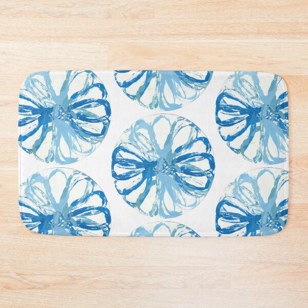 Item preview, Floral Abstract Circle– Experimental Decalcomania Print  designed and sold by Kendica.