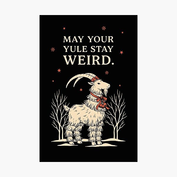 Item preview,  Yule Goat - Pagan Christmas designed and sold by KaurisDigital.