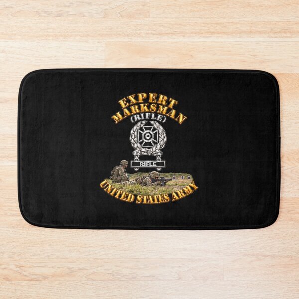 Item preview, Army - Marksman - Expert - Rifle - Range - 3D - Transparent designed and sold by Military Insignia Products.