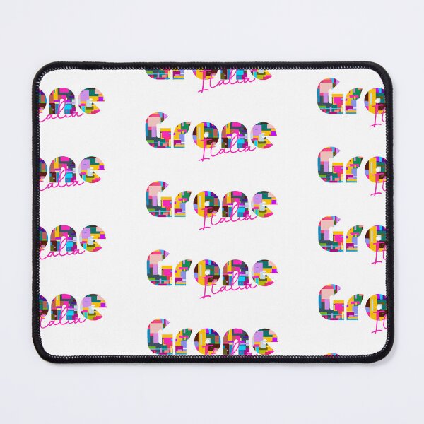 Item preview, Grone, Bergamo, Italy, Italia, colorful typography design for travellers designed and sold by Wanderful-roads.
