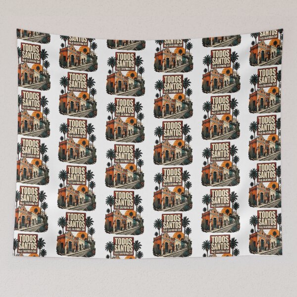 Item preview, Todos Santos Baja California Sur Vintage Travel designed and sold by TravelersGems.