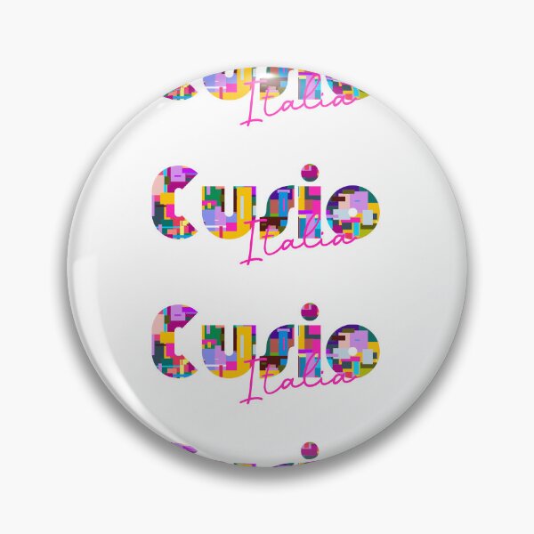 Item preview, Cusio, Bergamo, Italy, Italia, colorful typography design for travellers designed and sold by Wanderful-roads.
