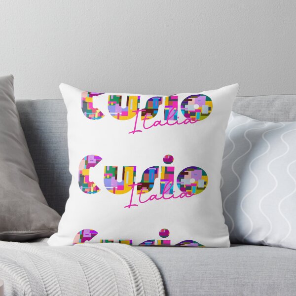 Item preview, Cusio, Bergamo, Italy, Italia, colorful typography design for travellers designed and sold by Wanderful-roads.