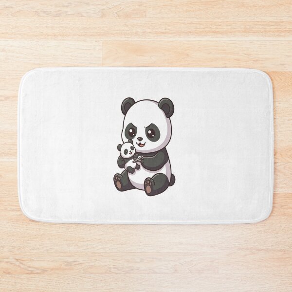 Item preview, Cute Panda Holding Mini Toy designed and sold by Ella_Sketch.