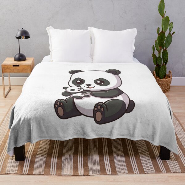 Item preview, Cute Panda Holding Mini Toy designed and sold by Ella_Sketch.