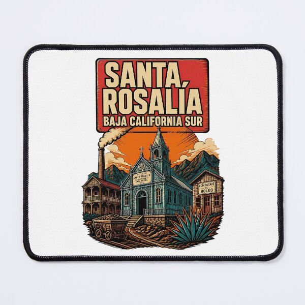 Item preview, Santa Rosalia Baja California Sur Vintage Travel designed and sold by TravelersGems.