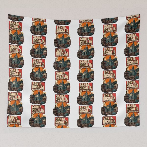 Item preview, Santa Rosalia Baja California Sur Vintage Travel designed and sold by TravelersGems.