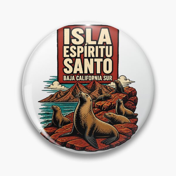 Item preview, Isla Espiritu Santo Baja California Sur Vintage Travel designed and sold by TravelersGems.