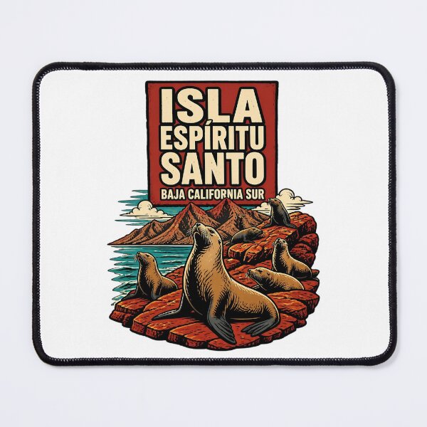 Item preview, Isla Espiritu Santo Baja California Sur Vintage Travel designed and sold by TravelersGems.