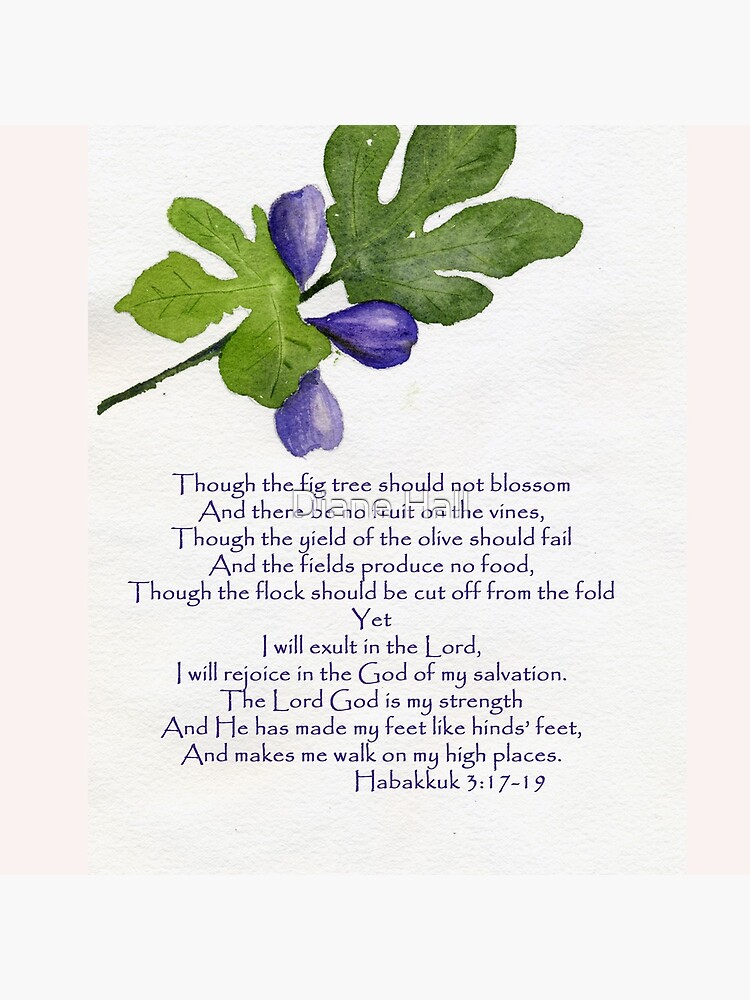 Habakkuk 3:17-19 {Tote Bag} Habakkuk 3:17-19 {Tote Bag}