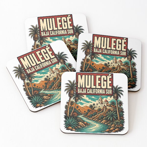 Item preview, Mulege Baja California Sur Vintage Travel Tourism designed and sold by TravelersGems.