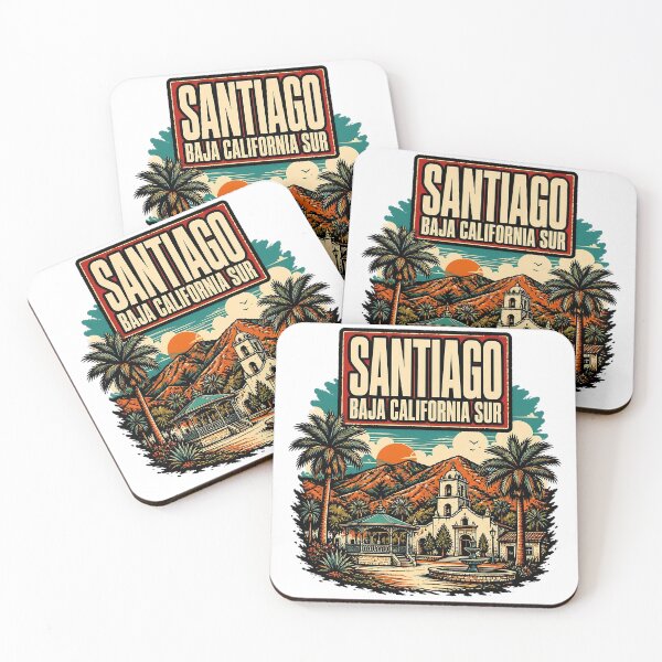 Item preview, Santiago Baja California Sur Vintage Travel Tourism designed and sold by TravelersGems.