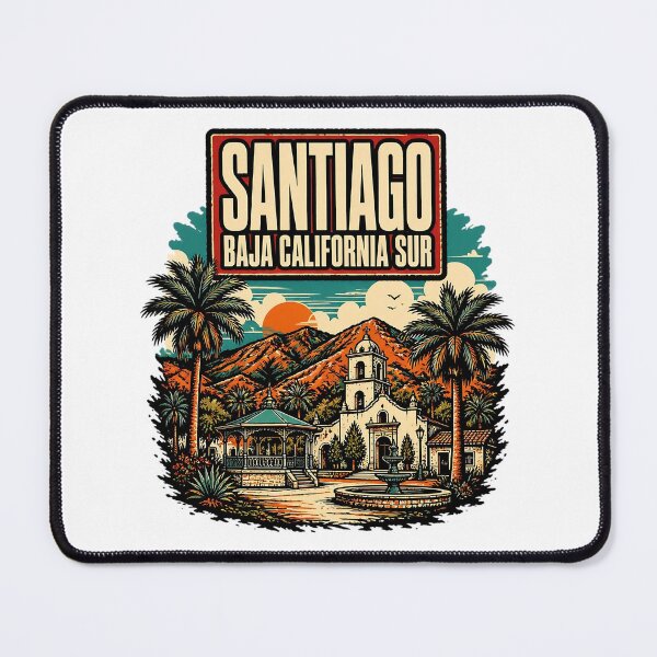 Item preview, Santiago Baja California Sur Vintage Travel Tourism designed and sold by TravelersGems.