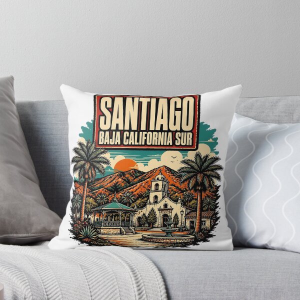 Item preview, Santiago Baja California Sur Vintage Travel Tourism designed and sold by TravelersGems.