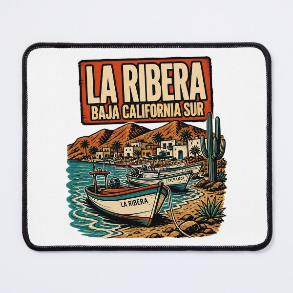 Item preview, La Ribera Baja California Sur Vintage Travel Tourism designed and sold by TravelersGems.