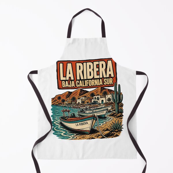 Item preview, La Ribera Baja California Sur Vintage Travel Tourism designed and sold by TravelersGems.