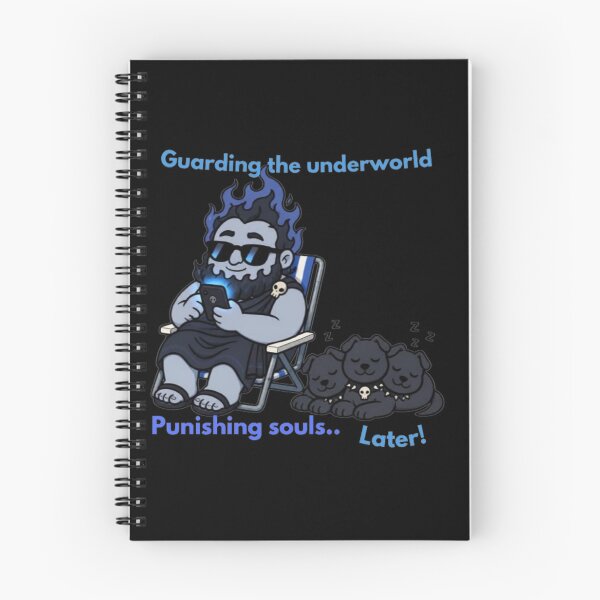 Item preview, Funny Hades Cerberus Underworld Later Procrastination designed and sold by LazyDayzCo.