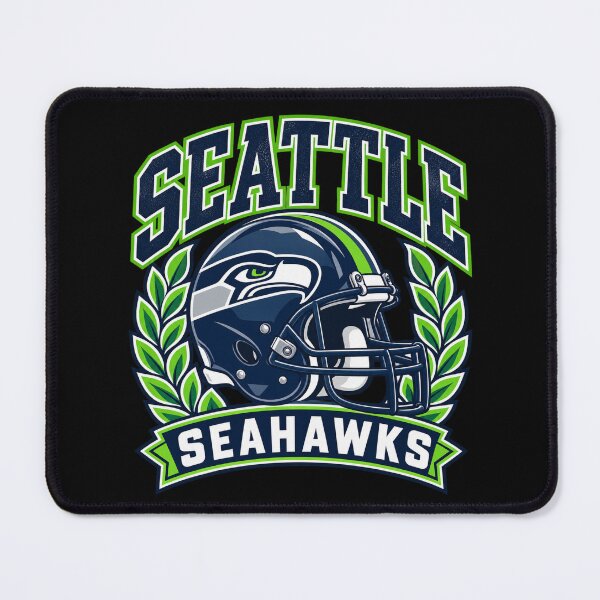 Item preview, Seattle Seahawks Helmet with Laurel Wreath Classic designed and sold by choudane.