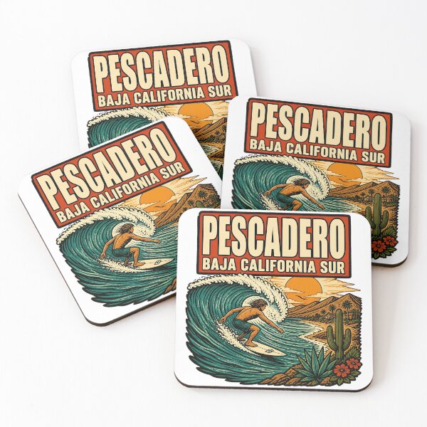 Item preview, Pescadero Baja California Sur Vintage Travel Tourism designed and sold by TravelersGems.