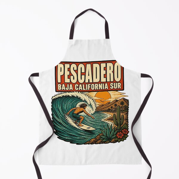 Item preview, Pescadero Baja California Sur Vintage Travel Tourism designed and sold by TravelersGems.